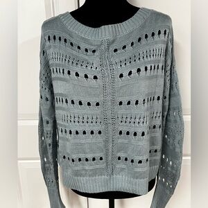 NY&C Open Stitch Sweater